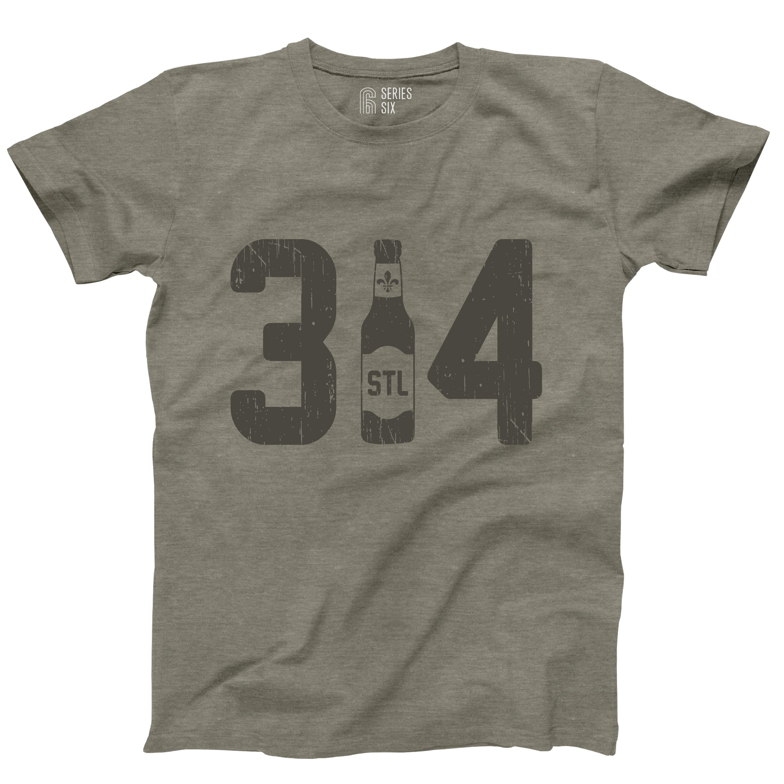 314 Drink Local Unisex Short Sleeve T-Shirt - Green