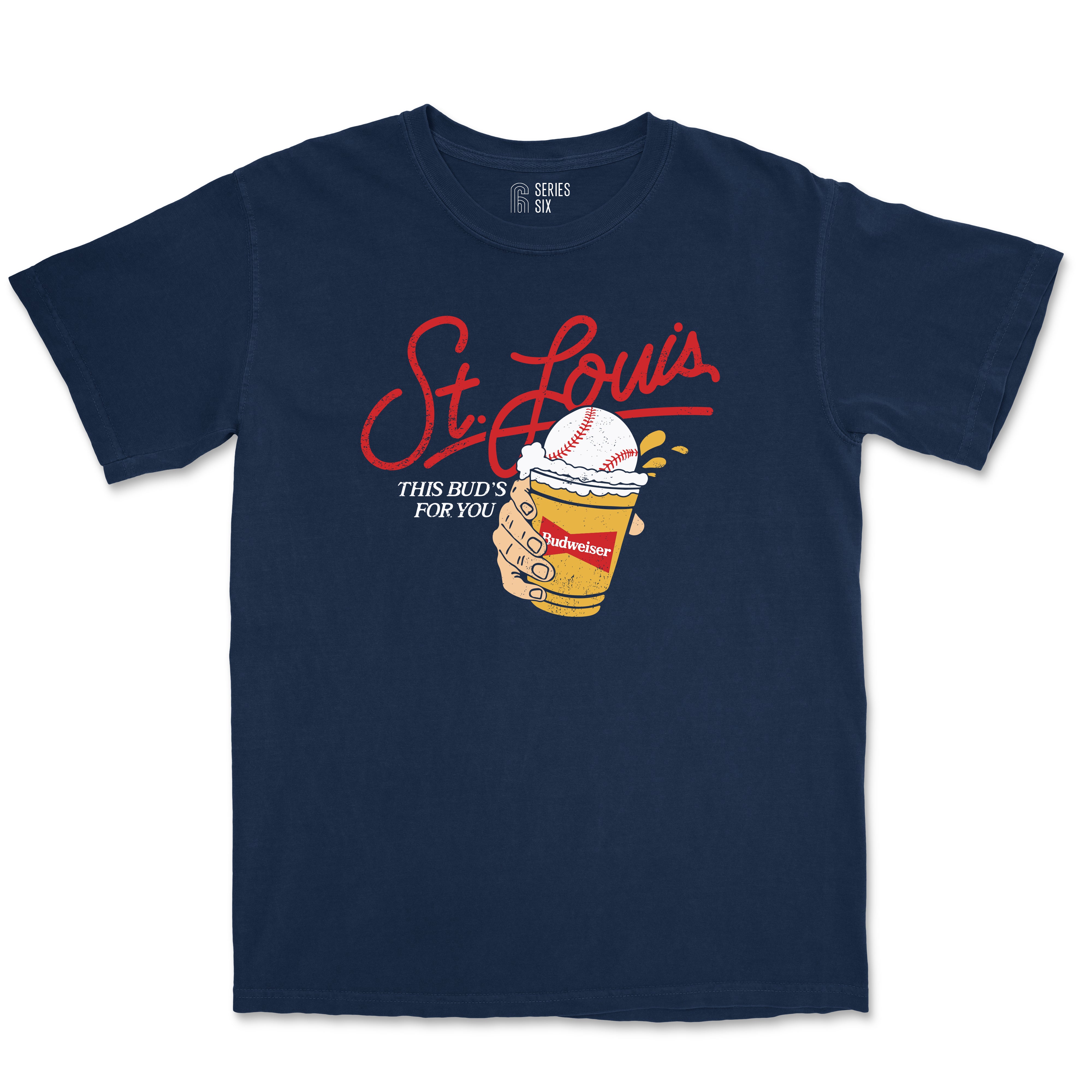 Budweiser Beer Cup Baseball Unisex Short Sleeve T-Shirt